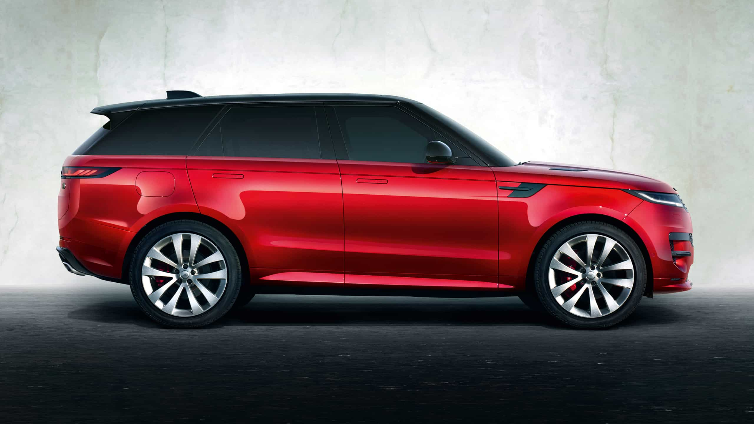 Red Range Rover